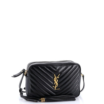 Saint Laurent Lou Camera Bag Matelasse Chevron Leather Small