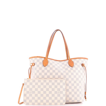 Louis Vuitton Neverfull Nm Tote Damier Mm