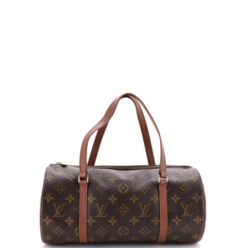 Louis Vuitton Papillon Handbag Monogram Canvas 30