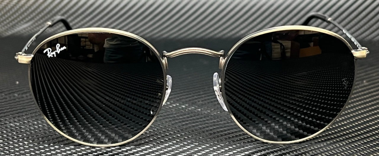 RAY BAN RB3447 9229B1 Gunmetal Dark Grey Unisex 53 mm Sunglasses