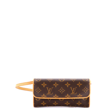 Louis Vuitton Twin Handbag Monogram Canvas Pm