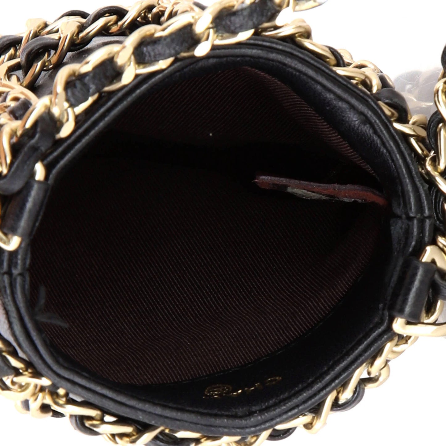 Chanel Tech Me Out Clutch With Chain Lambskin