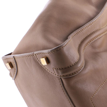 Celine Shoulder Luggage Bag Leather