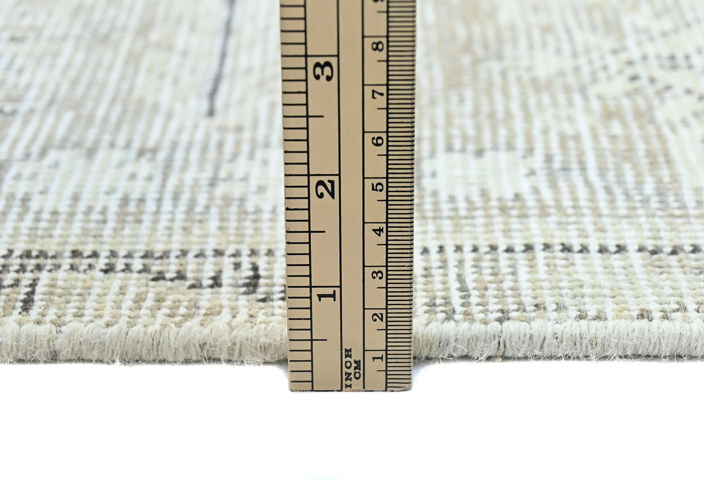 Handmade Distressed Vintage Oriental Rug 6X9 ft