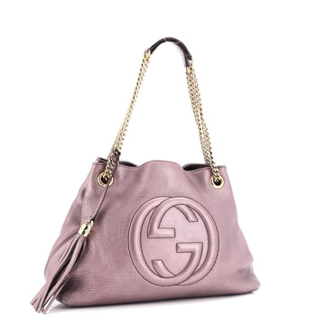 Gucci Soho Chain Strap Shoulder Bag Leather Medium