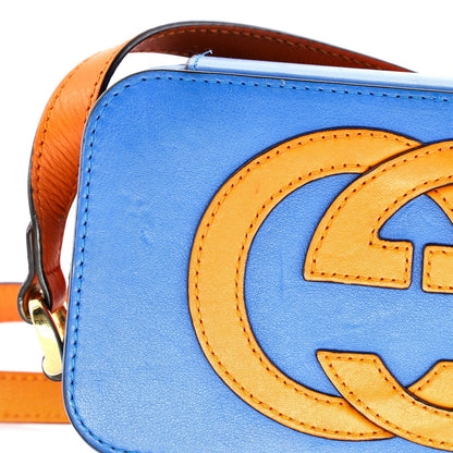 Gucci Interlocking G Camera Bag Leather