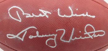 Johnny Unitas Hof Signed/Inscribed Wilson Nfl
