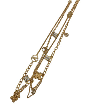 Louis Vuitton Blooming Strass Necklace M68374