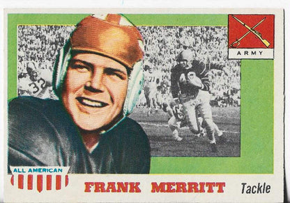 Frank Merritt 1955 All American Card