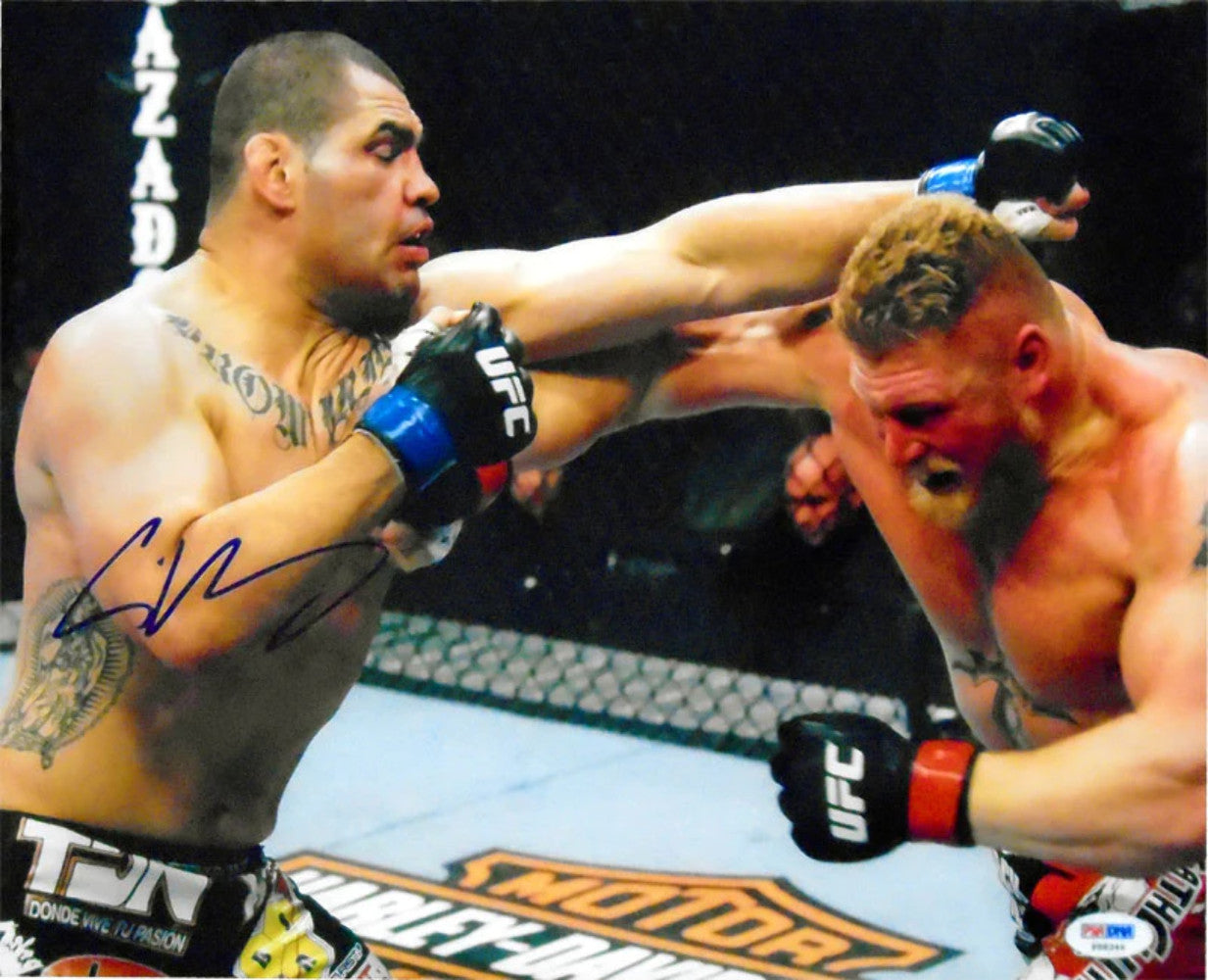 Cain Velasquez Autographed 11X14 Photo (Psa/Dna)