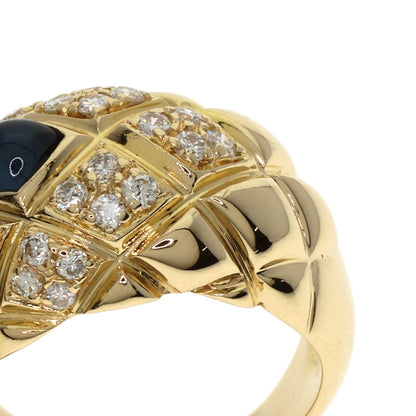 Chaumet Belcordriere Sapphire Diamond Ring K18