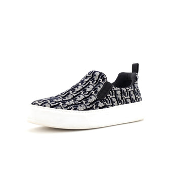 Christian Dior Women'S Solar Slip-On Sneakers Oblique Velvet