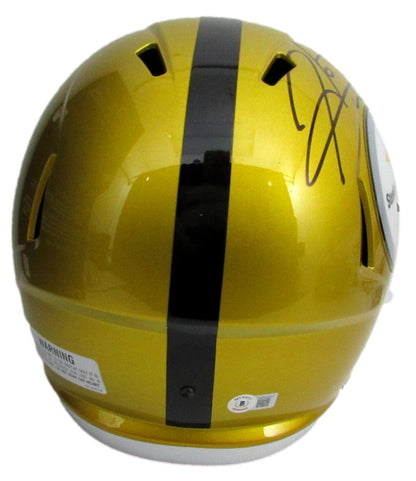 Hines Ward Autographed/Inscr Full Size Flash
