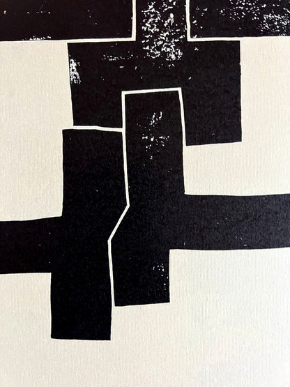 Eduardo Chillida Lithograph Coa Signed Numbered