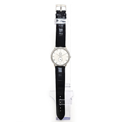 Omega Deville Prestige Coaxial 4813.30.01 White Men'S Used Watch #71014