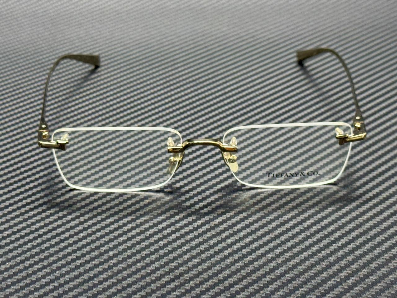 TIFFANY TF1177KB 6220 Pale Gold Plated Women's 54 mm Eyeglasses