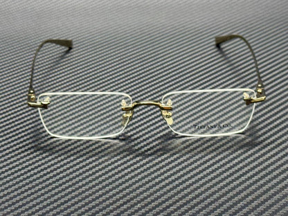 TIFFANY TF1177KB 6220 Pale Gold Plated Women's 54 mm Eyeglasses