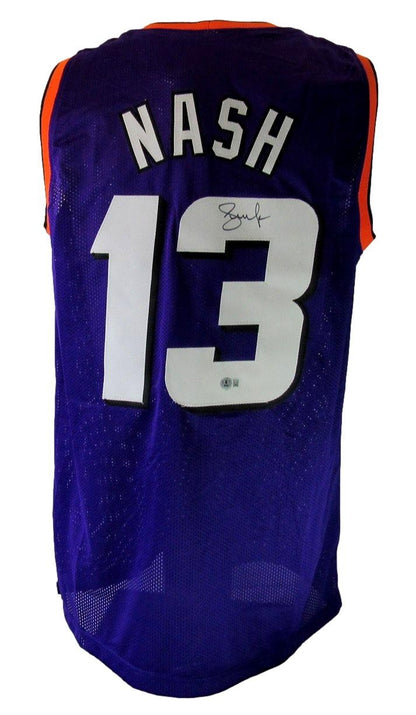 Steve Nash HOF Signed/ Autographed Custom Jersey Phoenix Suns Beckett 204284