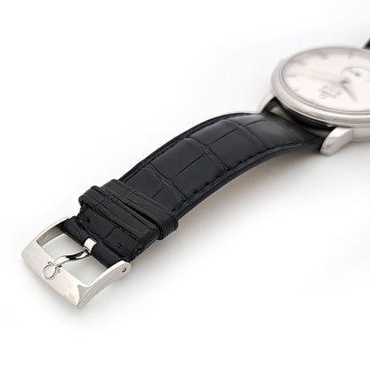 Omega Deville Prestige Coaxial 4813.30.01 White Men'S Used Watch #71014