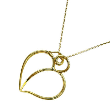 Tiffany & Co. Apple Leaf Heart Necklace Gold 18K 750