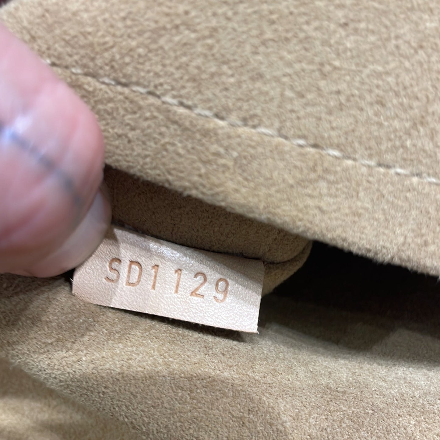 Louis Vuitton Marignan Handbag Monogram Canvas With Leather