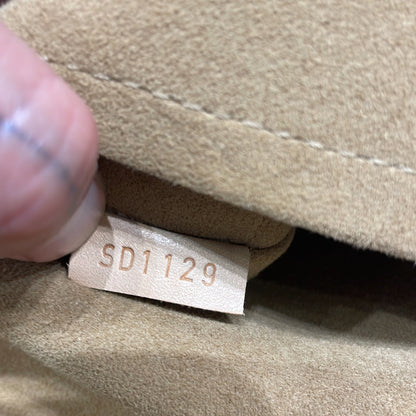 Louis Vuitton Marignan Handbag Monogram Canvas With Leather