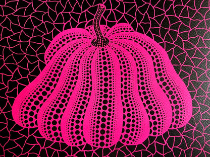 Yayoi Kusama, Lithograph Coa Original Certified Hand-Numbered