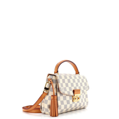 Louis Vuitton Croisette Handbag Damier