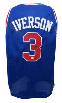 Allen Iverson Hof Autographed Custom Basketball