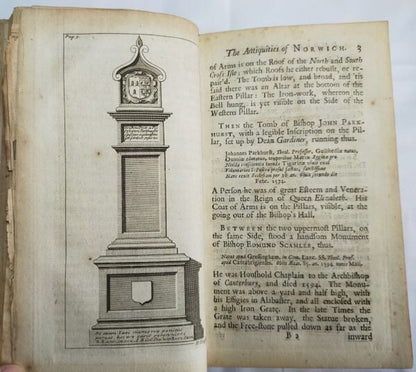 Thomas Browne Posthumous Works 1St Edition 1712 Cambridge Panel Binding Rare