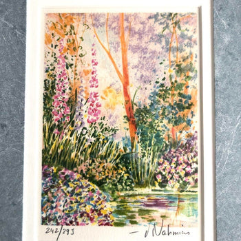 Richard Nahmias Lithograph Jardins De France