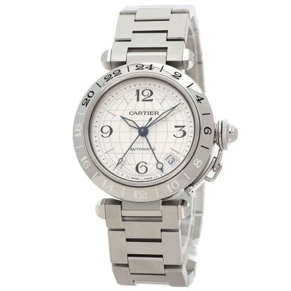 Cartier Pasha C Meridian Gmt Watches W31078M7 Stainless Steel/Stainless