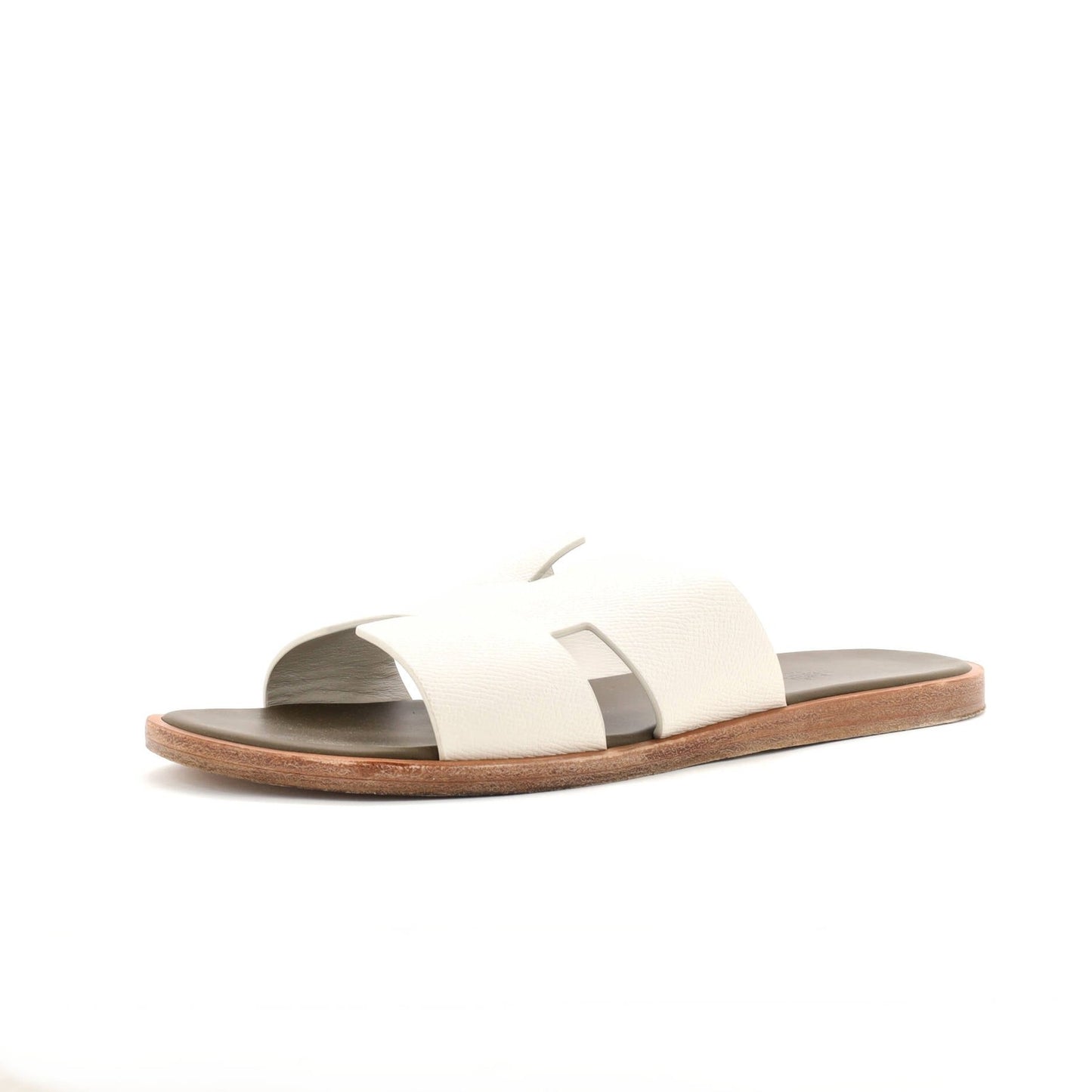Hermes Men'S Izmir Slide Sandals Leather