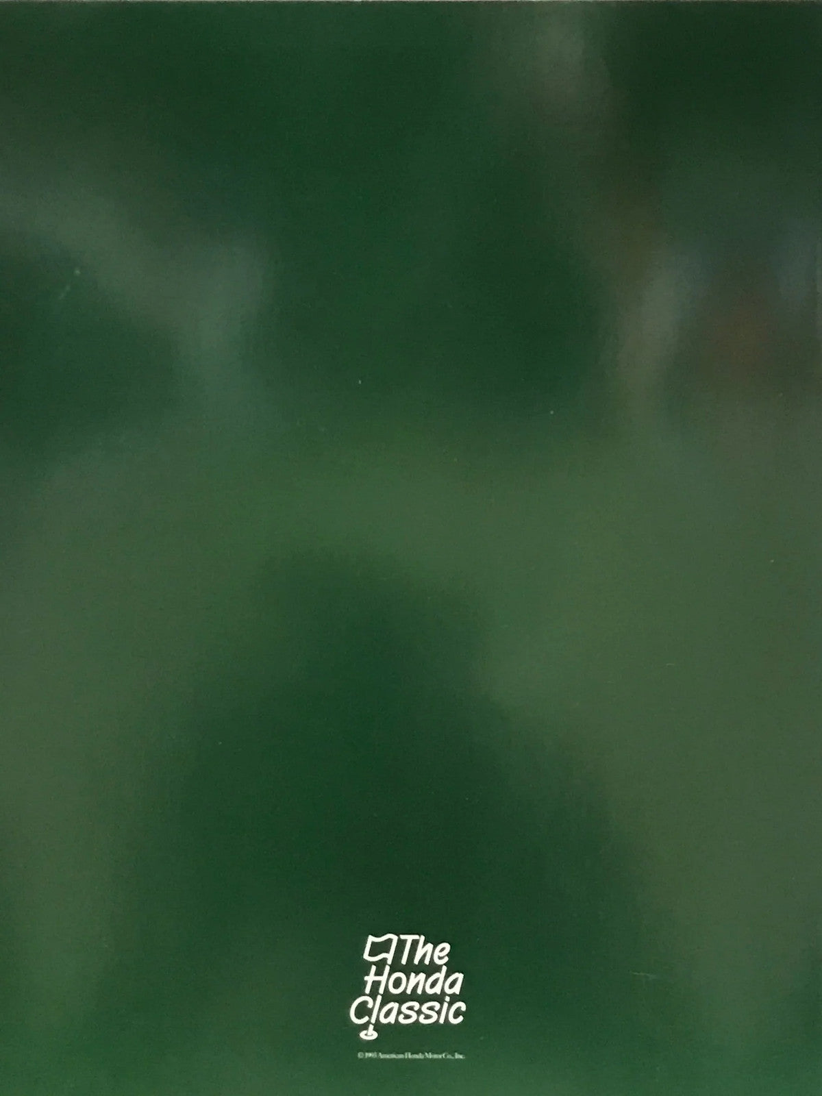 Jack Nicklaus Autographed 1993 Honda Classic Program (Jsa)