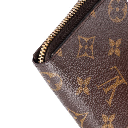 Louis Vuitton Clemence Wallet Monogram Canvas