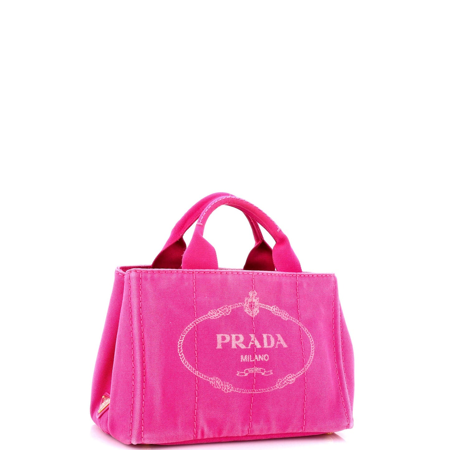 Prada Canapa Tote Canvas Mini