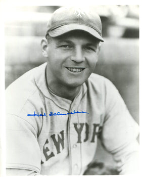 Hal Schumacher Autographed 8X10 Photo