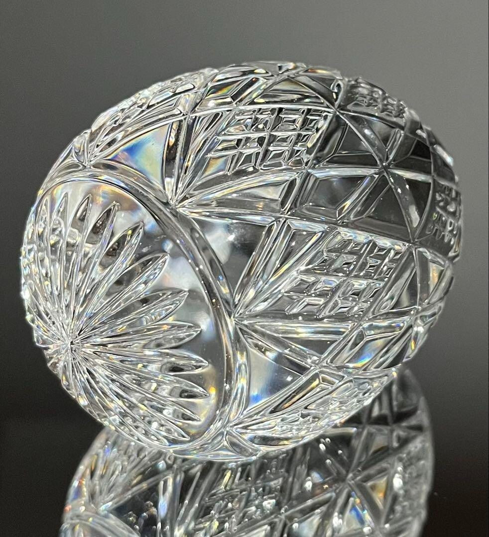 Baccarat Magnum Size Royal Egg 925g Old