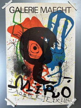 Joan Miro Sobreteixims Lithograph Poster, Galerie