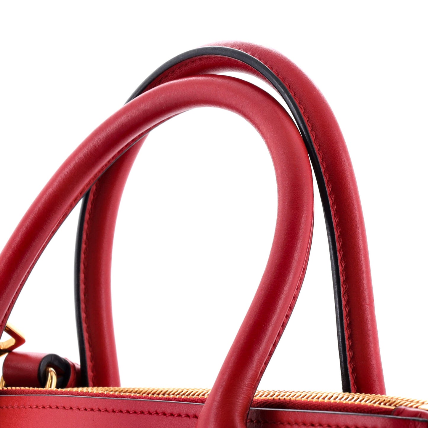 Prada Paradigme Tote Saffiano With City Calf Small