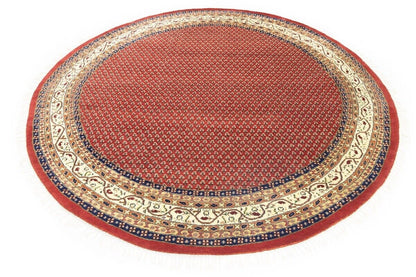 Handmade Tribal Indo Botemir Round Oriental Rug