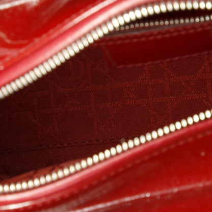 Christian Dior Lady Dior Nm Bag Cannage Quilt Patent Medium