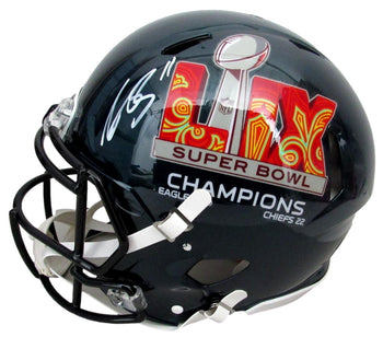 A.J. Brown Signed Full Size Authentic Sb Lix