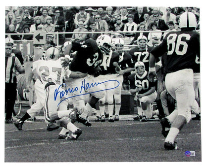 Franco Harris Hof Autographed 16X20 Rare Psu