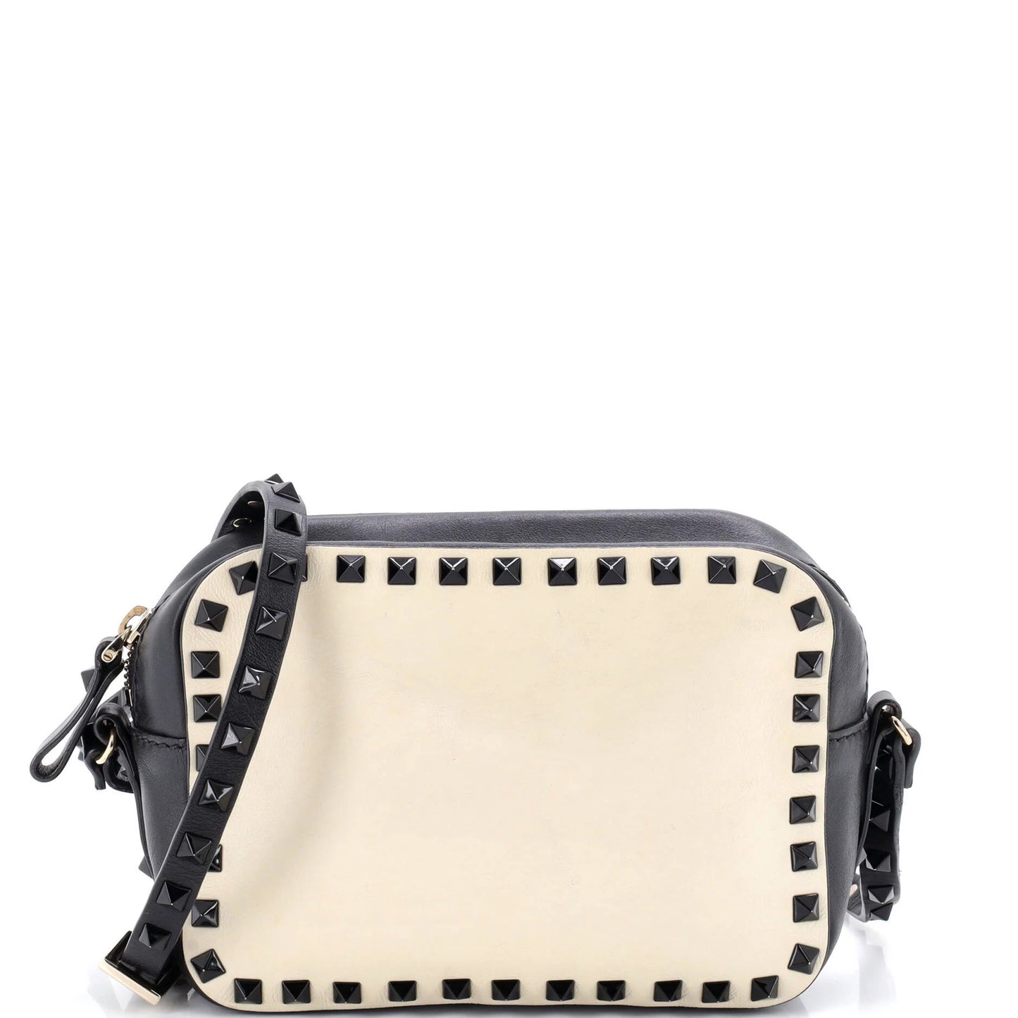 Valentino Garavani Rockstud Camera Crossbody Bag Leather