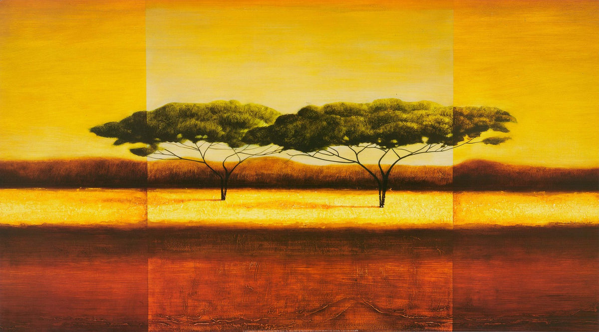 LAZLO EMMERICH Kenya 30" x 54" Offset Lithograph 2009 Contemporary