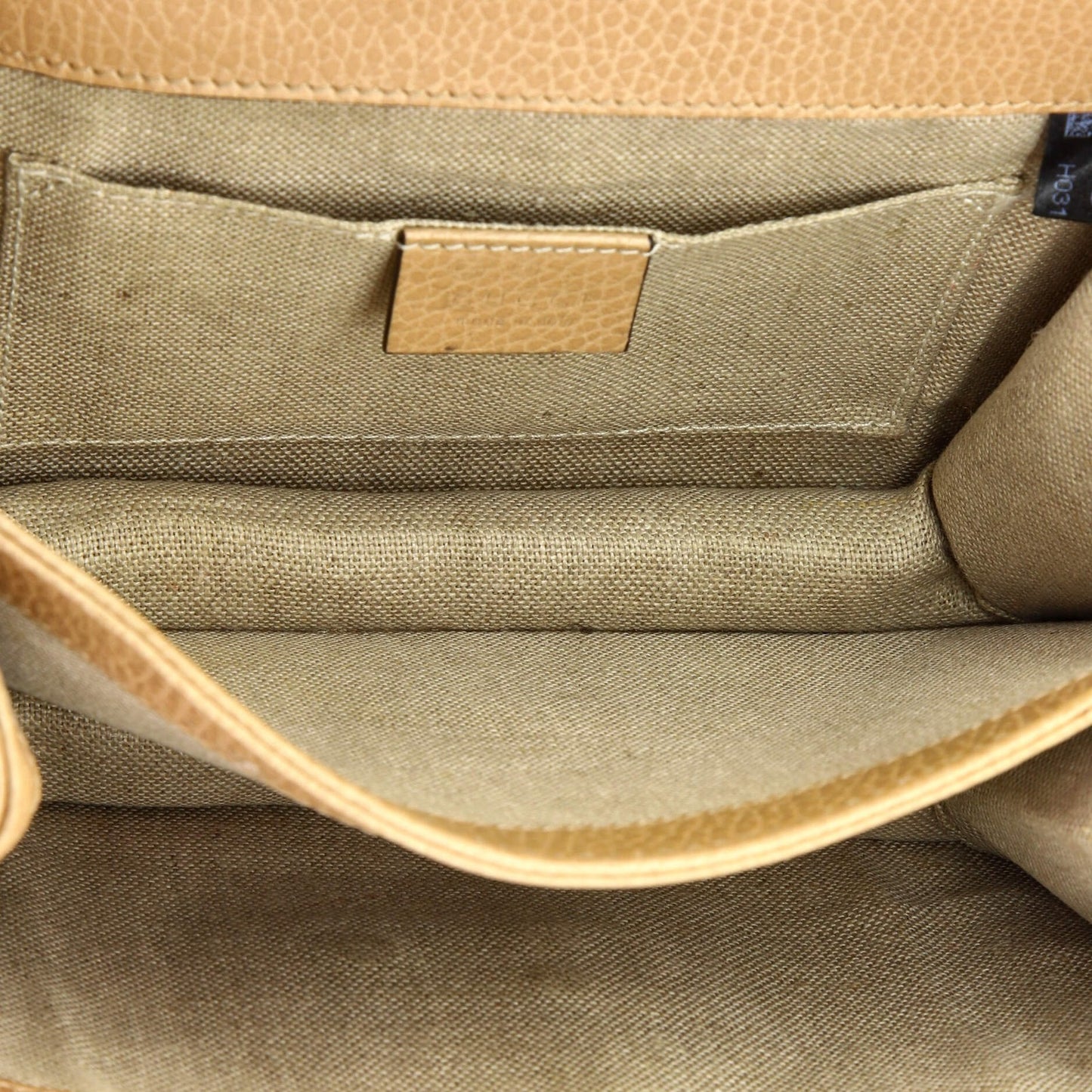 Gucci Interlocking Shoulder Bag Leather Small