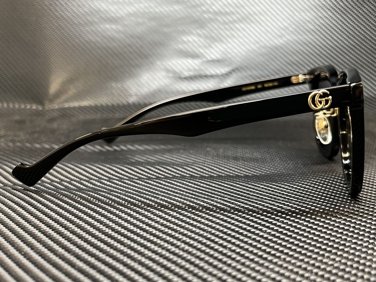 GUCCI GG1000SK 001 Black Square 55 mm Women's Sunglasses