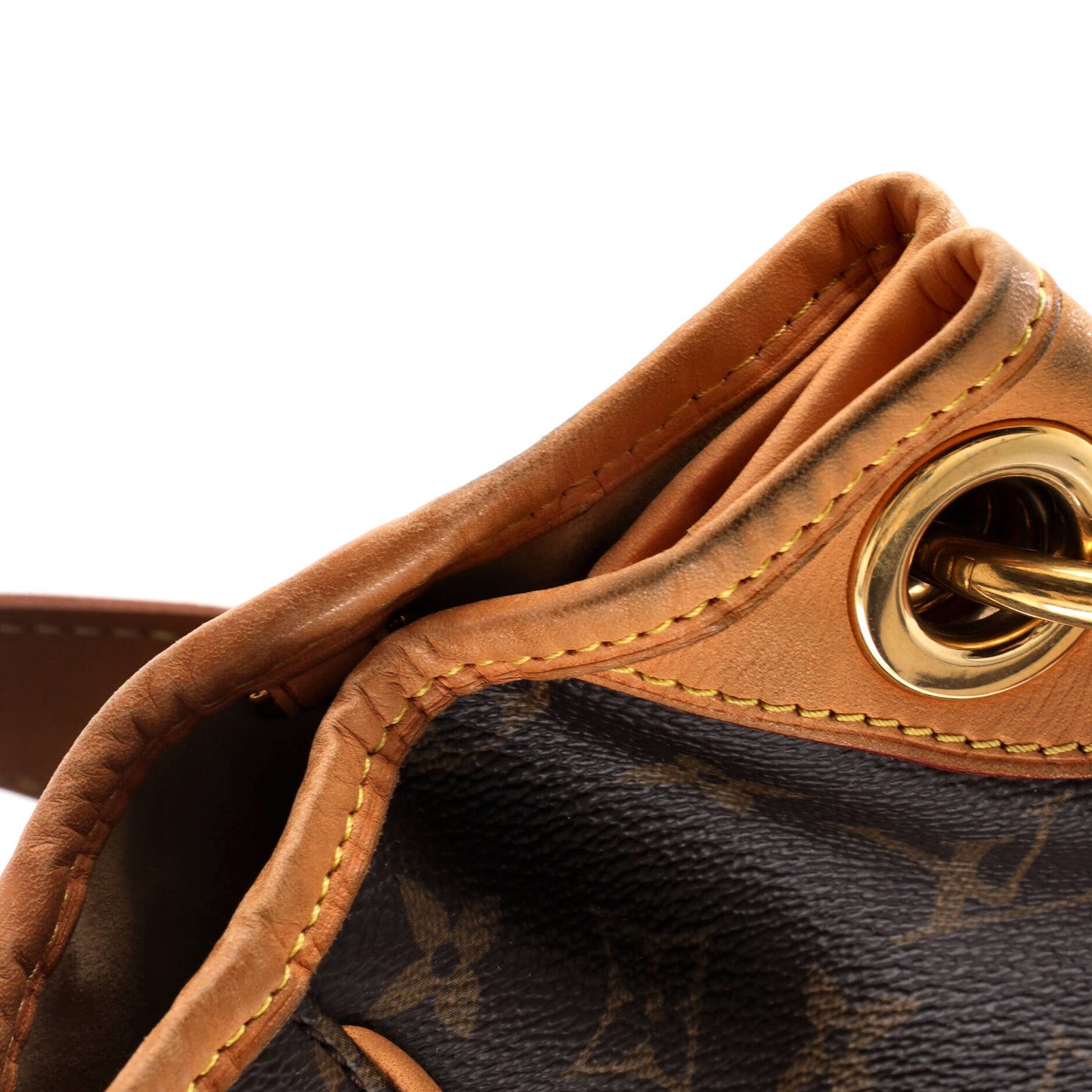 Louis Vuitton Galliera Handbag Monogram Canvas Pm
