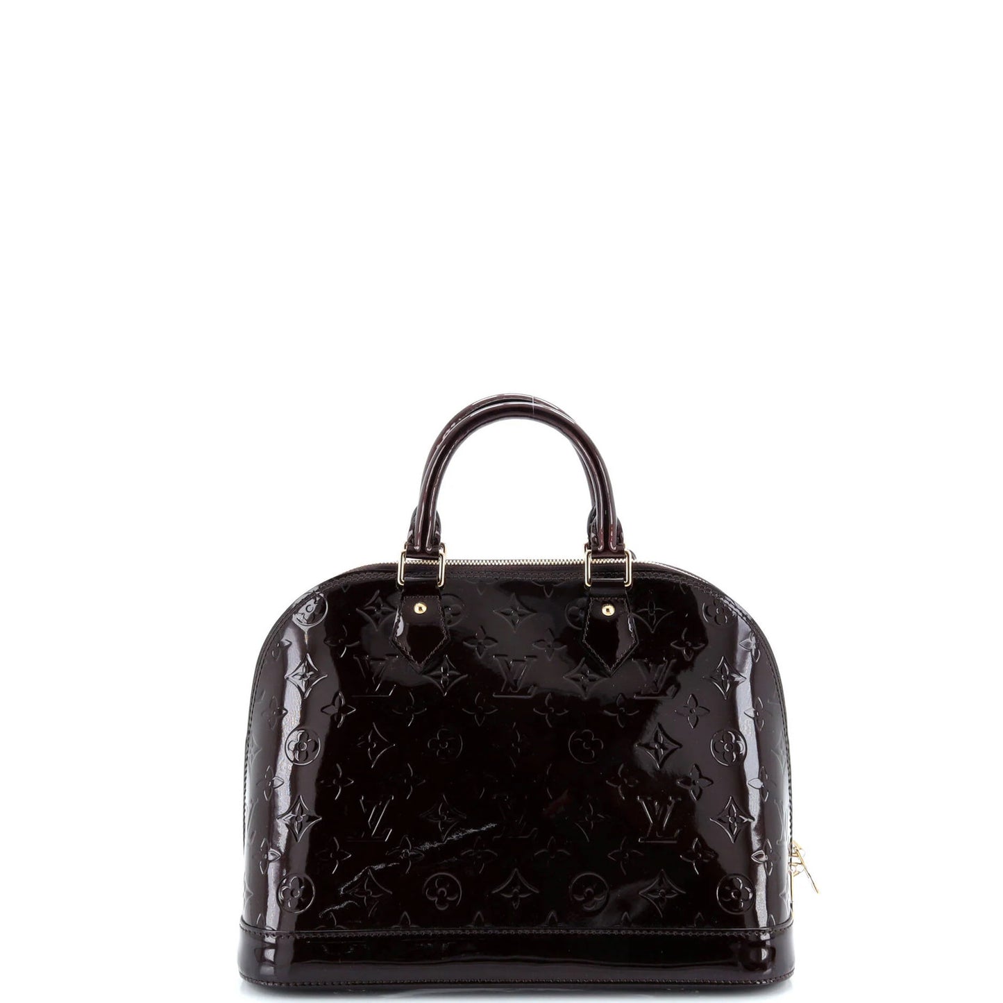 Louis Vuitton Alma Handbag Monogram Vernis Pm